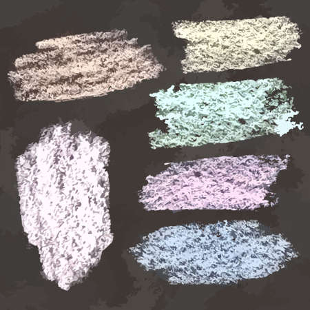 Handpaint pastel rainbow background. Elements for design. Pastel colors. Vector illustrationのイラスト素材