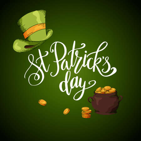 Set of banners for St. Patrick's Day.のイラスト素材