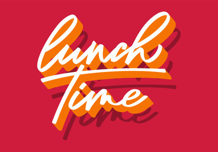 Bon appetit hand drawn qoute. Lettering typography poster. Calligraphy coocking isolated on white background. Vector illustrationのイラスト素材