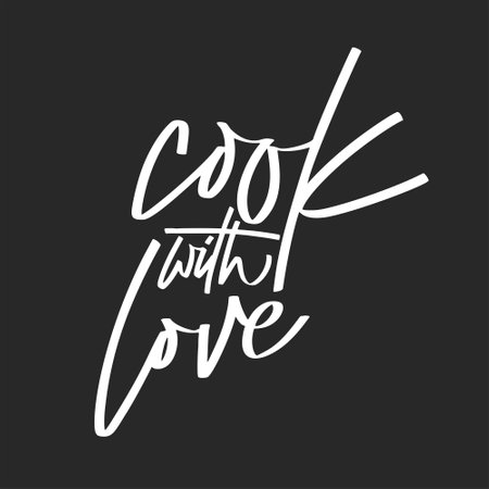 Bon appetit hand drawn qoute. Lettering typography poster. Calligraphy coocking isolated on white background. Vector illustrationのイラスト素材