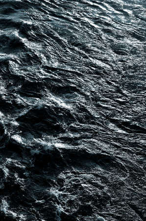 blue waves texture close-up