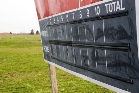 Score Boardの写真素材