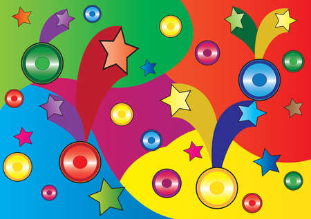 Varicoloured backgroundのイラスト素材