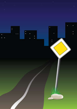 Night tripのイラスト素材