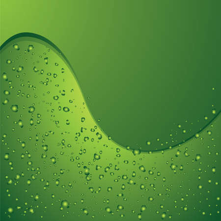 Green backgroundのイラスト素材