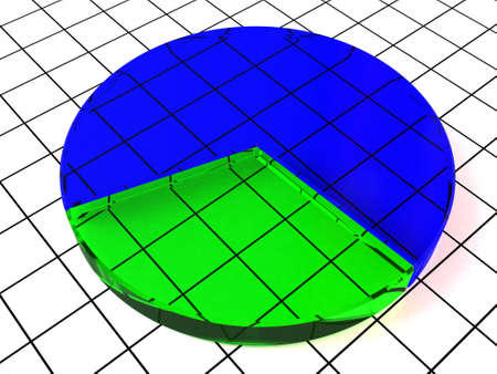 The diagram from multi-colored glass