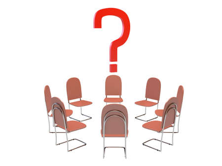 Solution of a problemの写真素材