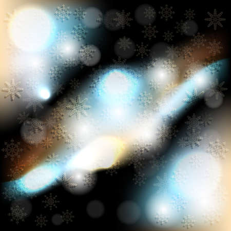 Christmas background with snowflakesのイラスト素材