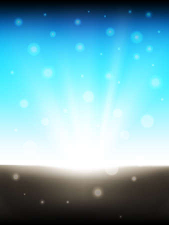 Abstract background with bright raysのイラスト素材