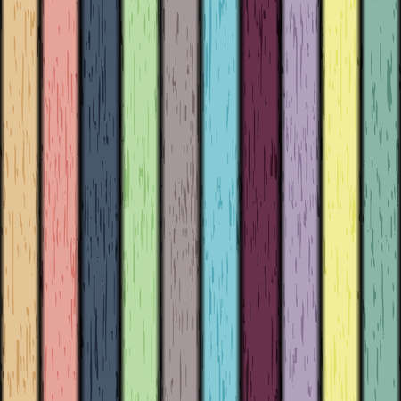 Colorful seamless vector wooden textureのイラスト素材