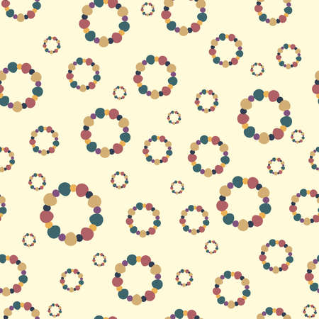 Abstract background with colorful elementsのイラスト素材