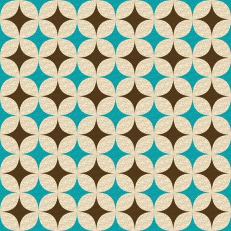 Seamless vector texture with abstract elements