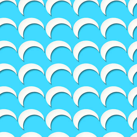 Seamless vector texture with abstract elementsのイラスト素材