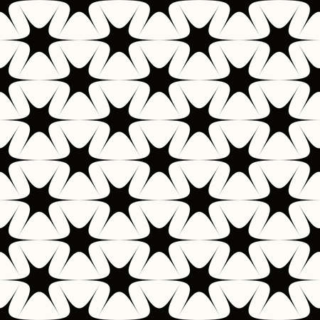 Seamless vector texture with abstract starsのイラスト素材