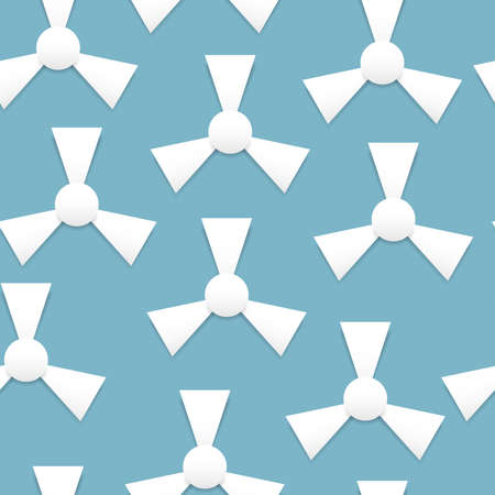 Seamless vector texture with paper fansのイラスト素材