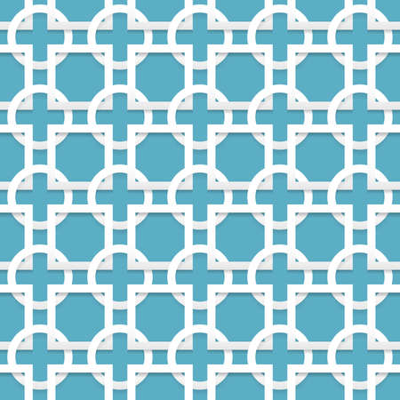 Seamless vector texture with paper elementsのイラスト素材