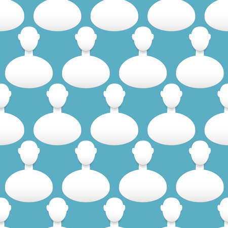 Seamless vector texture with paper elementsのイラスト素材