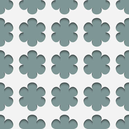 Seamless vector pattern with abstract paper elementsのイラスト素材