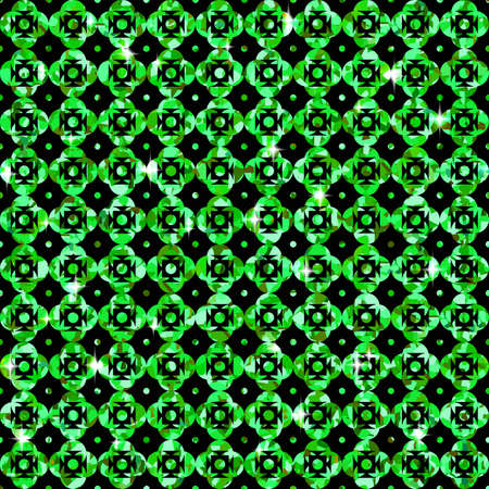 Glittering Background with Seamless Pattern of Glittering Fabric Stock Vector Illustrationのイラスト素材