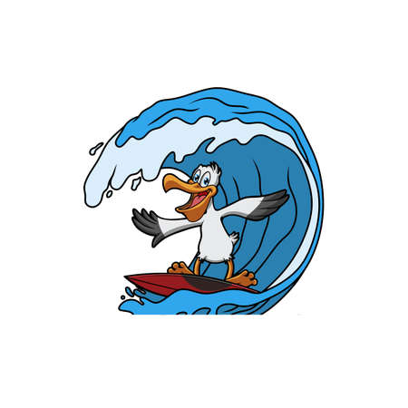 sea bird design vector illustrationのイラスト素材