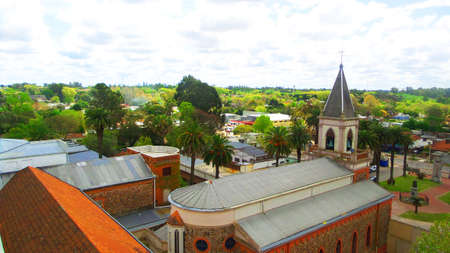 Panoramic viewの写真素材