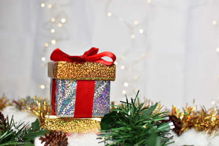 Christmas giftの写真素材