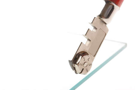 Glass-cutter, Instrument for Cutting Glass, Work, Skill, Fine Workの写真素材
