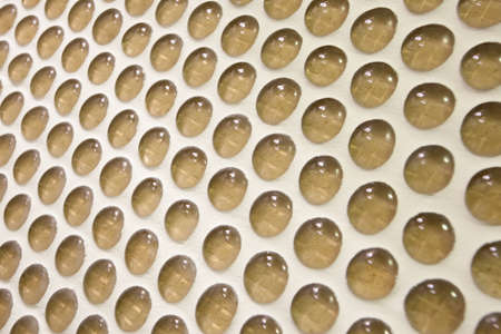 part of wall from glass balls, abstract background