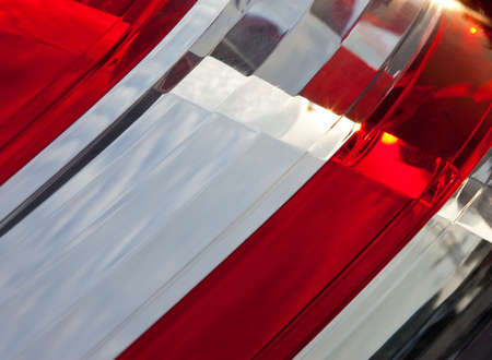 abstract background with white and red stripesの写真素材