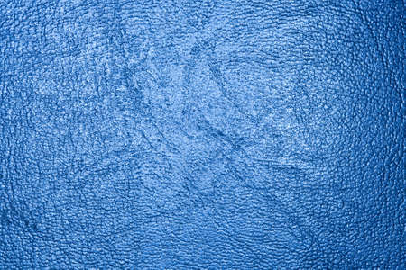 blue leather texture closeup  Useful as background for design-works  の写真素材