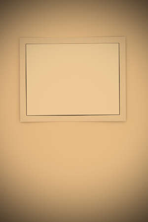 vintage blank frame on a white background,  image style