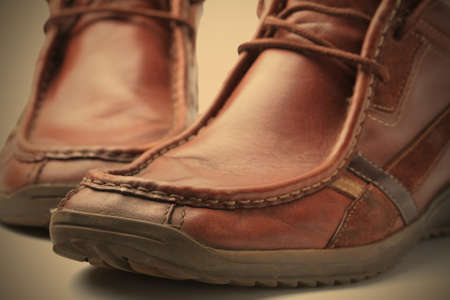 old stylish loafer