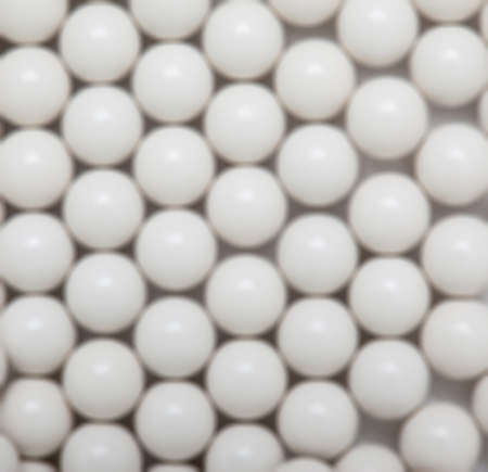 white balls, background, romantic blur, an abstractionの写真素材