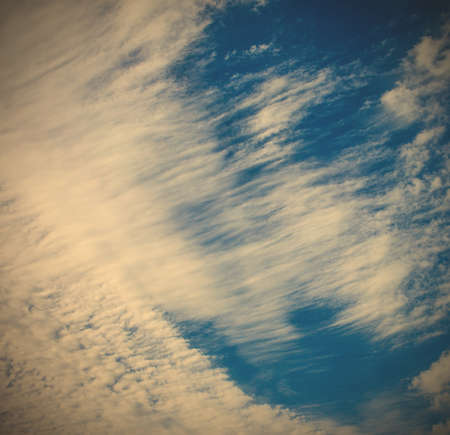 scenic view of the sky with clouds.  image