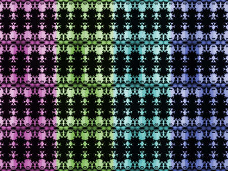 Colorful lace ribbonの写真素材