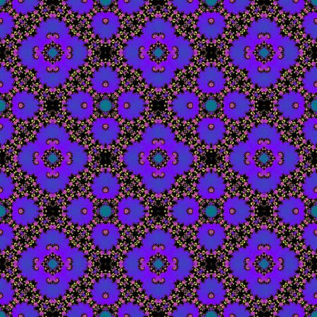 Seamless fractal patternの写真素材