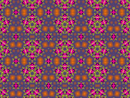 Pink geometric seamless patternの写真素材