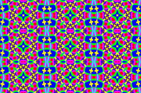 Motley geometric seamless pattern