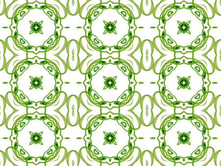 Green seamless fractal pattern