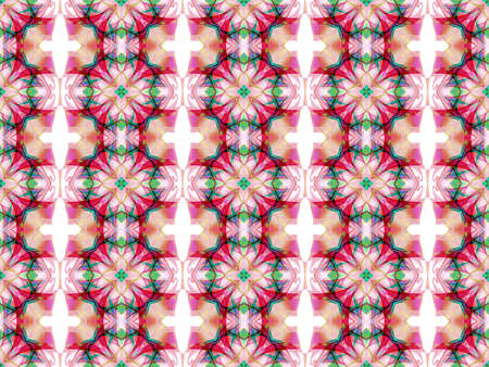 Pink geometric seamless pattern