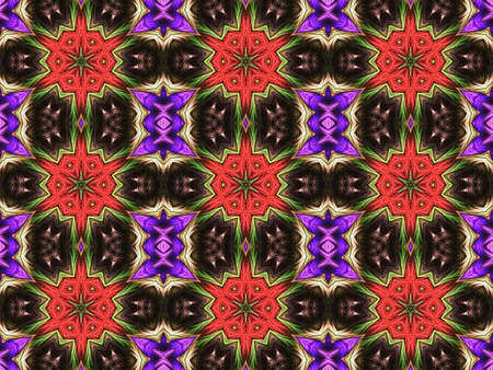 Bright seamless geometric pattern