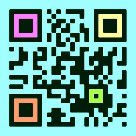 QR code Congratulationの写真素材