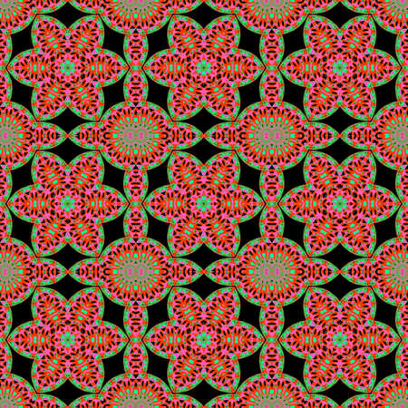 Seamless pattern with flowersの写真素材