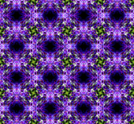 Geometric seamless pattern in blue colorの写真素材