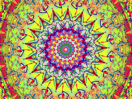 Solar digital patternの写真素材