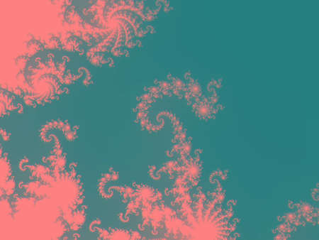 Colored fractal backgroundの写真素材