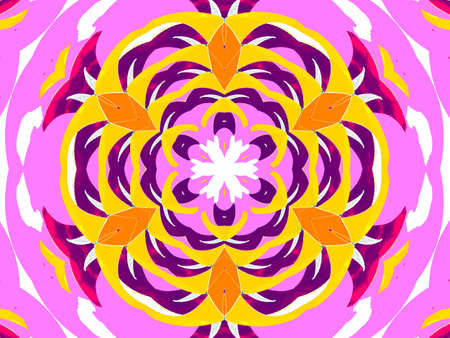 Abstraction background with flowerの写真素材