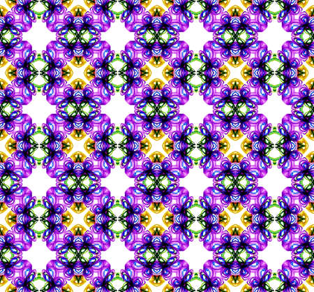 Smoky seamless pattern in purple colorsの写真素材