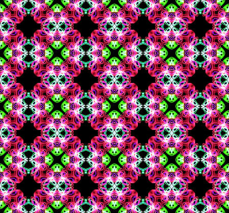 Smoky seamless pattern in red colorsの写真素材