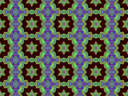 Seamless Wallpaper with classical ornamentの写真素材